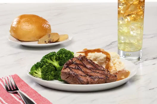 Golden Corral Meatloaf individual meal