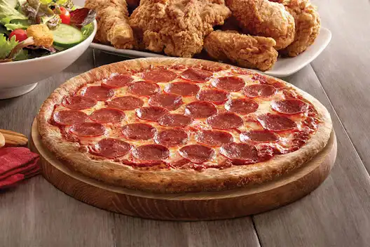 Golden Corral Pepperoni Pizza