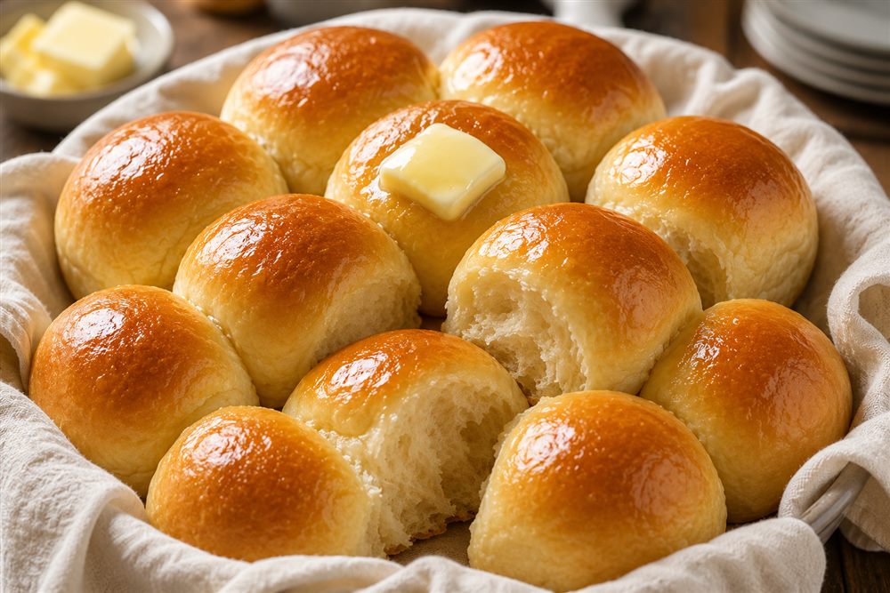 Easy Golden Corral Copycat Rolls Recipe Easy Golden Corral copycat rolls recipe with golden buttery dinner rolls